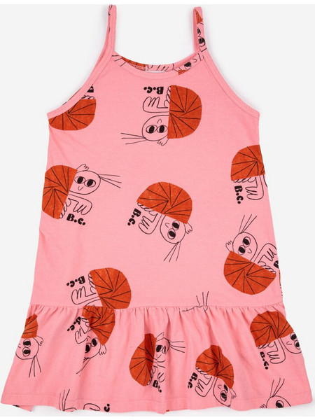 Bobo Choses Παιδικό Φόρεμα Ροζ 123AC127