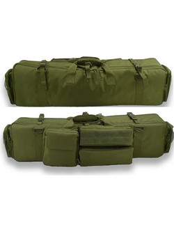 Tradesor 920211 Θήκη Όπλου Υφασμάτινη 110x30x15cm Πράσινη