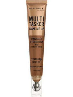 Rimmel Multitasker Wake Me Up Warm Coconut Liquid Foundation 20ml