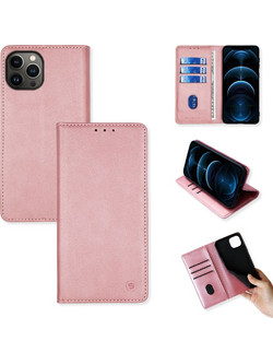 Sonique Vintage Magnet Wallet Rose Gold (iPhone 13 Pro Max)