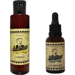 Marras Lavender Beard Oil 30ml + Beard Shampoo 100ml