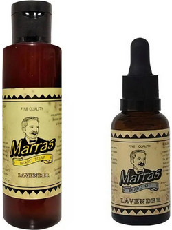 Marras Lavender Beard Oil 30ml + Beard Shampoo 100ml