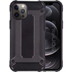 Sonique Heavy Armor Back Cover Black (iPhone 12 Pro Max)