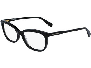 Longchamp LO2718 001 Ανδρικός Σκελετός Γυαλιών Οράσεως Κοκάλινος Μαύρος