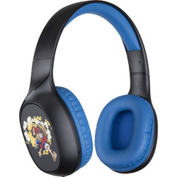 Konix Casque Ασύρματα Bluetooth Παιδικά Ακουστικά Over Ear Μαύρα Μπλε