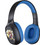 Konix Casque Ασύρματα Bluetooth Παιδικά Ακουστικά Over Ear Μαύρα Μπλε