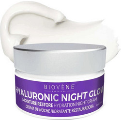 Biovene Barcelona Hyaluronic Night Glow Restore Hydration Night Cream 50ml