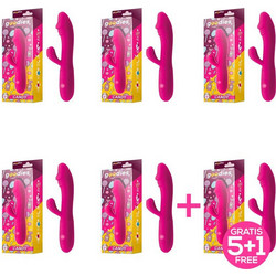 Goodies Candy Fucshia Δονητής G-Spot 6τμχ