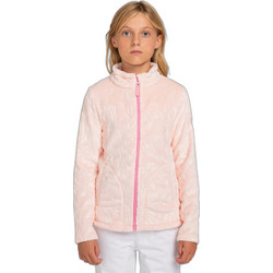 Roxy Παιδική Ζακέτα Fleece με Φερμουάρ Σομόν ERGFT03943-MEB0