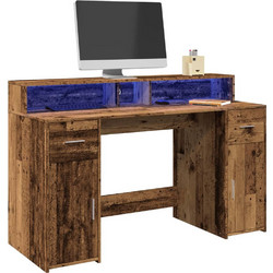 vidaXL Γραφείο Ξύλινο 140x55x91cm 3309427