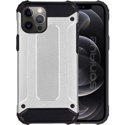 Sonique Heavy Armor Back Cover Silver (iPhone 12 Pro Max)