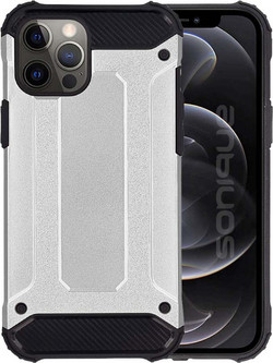 Sonique Heavy Armor Back Cover Silver (iPhone 12 Pro Max)