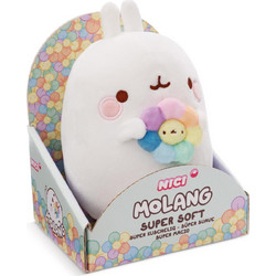 NICI Molang with Flower 24cm