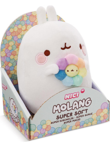 NICI Molang with Flower 24cm