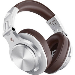 OneOdio Fusion A70 Ενσύρματα & Ασύρματα Bluetooth Ακουστικά Over Ear Ασημί Καφέ