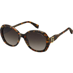 Marc Jacobs MARC763S 0UCHA Γυναικεία Γυαλιά Ηλίου Οβάλ Κοκάλινα Ταρταρούγα με Καφέ Φακό