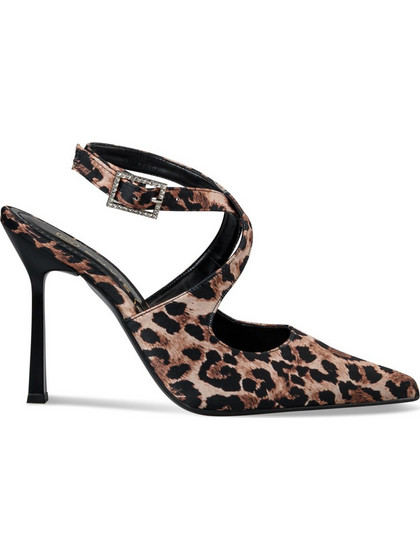 Envie Shoes Γόβες Slingback με Τακούνι Στιλέτο Μπεζ Καφέ E02-20875-97
