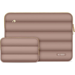Tech-Protect Puffy Θήκη Laptop 16" Walnut + Accessory Bag
