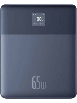 Baseus Blade Power Bank 12000mAh 65W με 2 Θύρες USB-C Blue