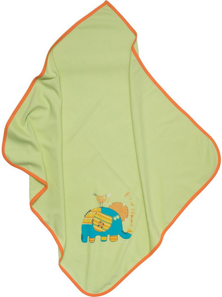 Nina Club Elephant Πάνα Αγκαλιάς Lime 80x77cm