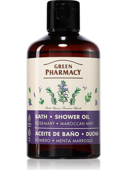 Green Pharmacy Rosemary & Moroccan Mint Λάδι Καθαρισμού 250ml
