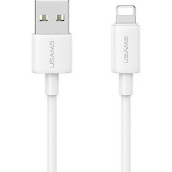 Usams US-SJ709 USB-A to Lightning Cable 12W 1m White SJ709USB02