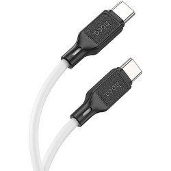 Hoco X90 USB-C to USB-C 60W 1m White Black 6931474788474