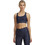 Under Armour Mid Crossback Sports Αθλητικό Μπουστάκι με Υψηλή Στήριξη & Ελαφριά Ενίσχυση Μαύρο 1361042-044