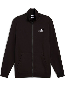 Puma ESS Ανδρική Ζακέτα Φούτερ με Φερμουάρ Μαύρη 682584-01