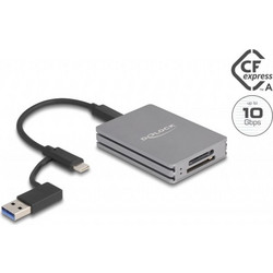 DeLOCK 91013 Card Reader USB-C 3.2 Gen 1 για SD CFexpress