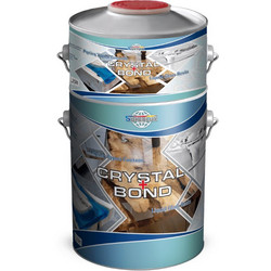 Superlux Crystal Bond Ρητίνη Υγρού Γυαλιού 2 Συστατικών 3.4kg