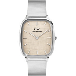 Daniel Wellington Marlon Wire Γυναικείο Ρολόι με Ασημί Μεταλλικό Μπρασελέ DW00100812
