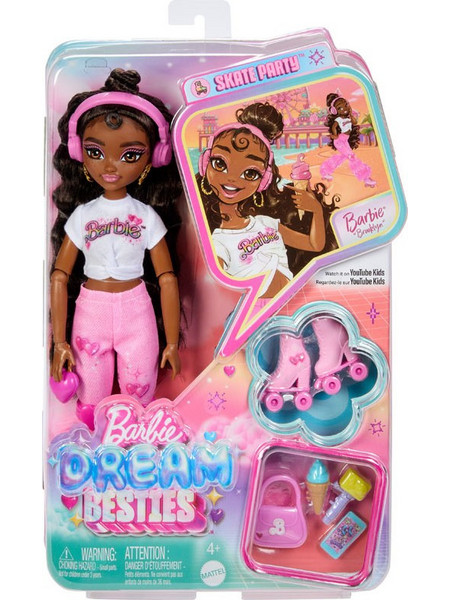 Mattel Barbie Dream Besties Roller Skate Brooklyn