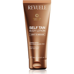 Revuele Paradise Bronze Self Tan Γαλάκτωμα Light To Medium Σώματος 200ml