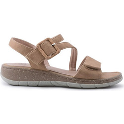 Parex Γυναικεία Σανδάλια Suede Ανατομικά Nude 11629001