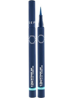 Sephora 12h Intense Ink 03 Navy Blue Αδιάβροχο Στυλό Eyeliner 1ml