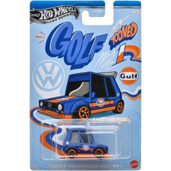 Mattel Hot Wheels Tooned Gulf Racing Volkswagen Golf MK1