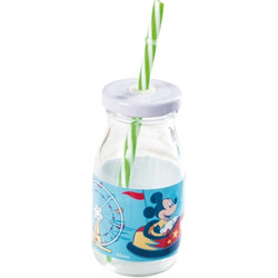 Parisis Μπομπονιέρα Βάπτισης Μπουκαλάκι Mickey Mouse Fun Day Out από Γυαλί