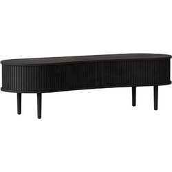 Umage Έπιπλο Τηλεόρασης Ξύλινο Μαύρο Μ140xΠ46xΥ40cm Audacious Faux Leather 5112C5601-7