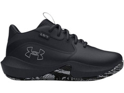 Under Armour Lockdown Παιδικά Αθλητικά Παπούτσια για Μπάσκετ Μαύρα 3028514-004