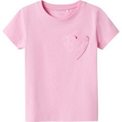 Name It Παιδικό T-Shirt Κοντομάνικο Ροζ 13228342