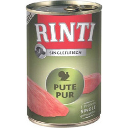 Rinti Singlefleisch Exclusive with Turkey Pure 400gr