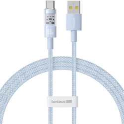Baseus Gem Braided USB-A to USB-C 100W 1m Blue P10373002311-00