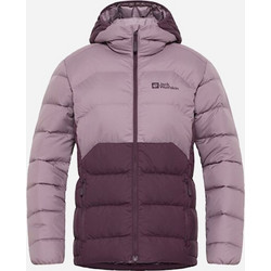 Jack Wolfskin Ather Γυναικείο Μπουφάν Χειμωνιάτικο Puffer Μακρύ Λιλά A60330-I0081