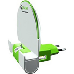Q2P 2in1 Micro USB Φορτιστής χωρίς Καλώδιο με Θύρα USB-A 12W