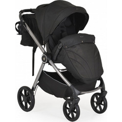 Cangaroo Unique Καρότσι Μωρού 3 σε 1 Carbon Black