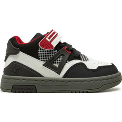 Biomecanics Παιδικά Sneakers Μποτάκια Μαύρα Μπορντό Λευκά 241234-C050