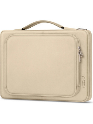 Tech-Protect Basic Bag Τσάντα Laptop Χειρός 14" Desert Beige