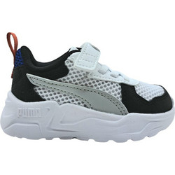 Puma Trinity Lite Mid 90s Παιδικά Sneakers Λευκά Μαύρα 400661-01