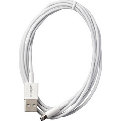 Orange Concept USB-A to Lightning Cable 2m White 5715582019047